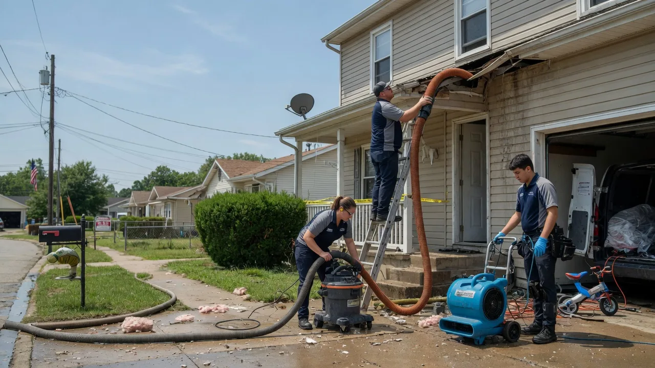 Water Damage Restoration in Sunflower, MS near me